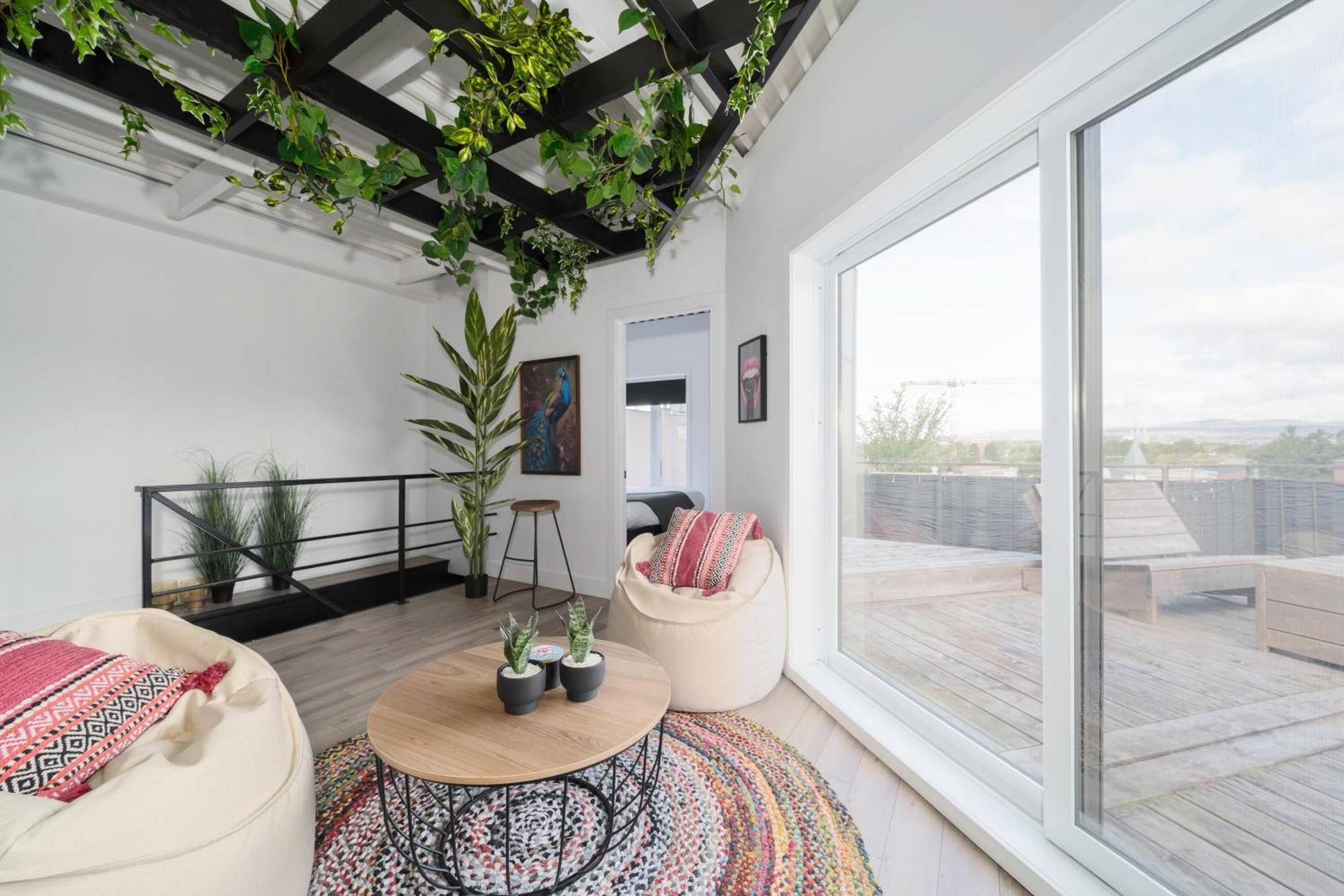 Heaven'S Garden / / Luxury Penthouse Downtown Apartment Quebec City Bagian luar foto